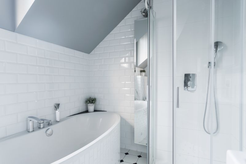 Contemporary Shower Walls